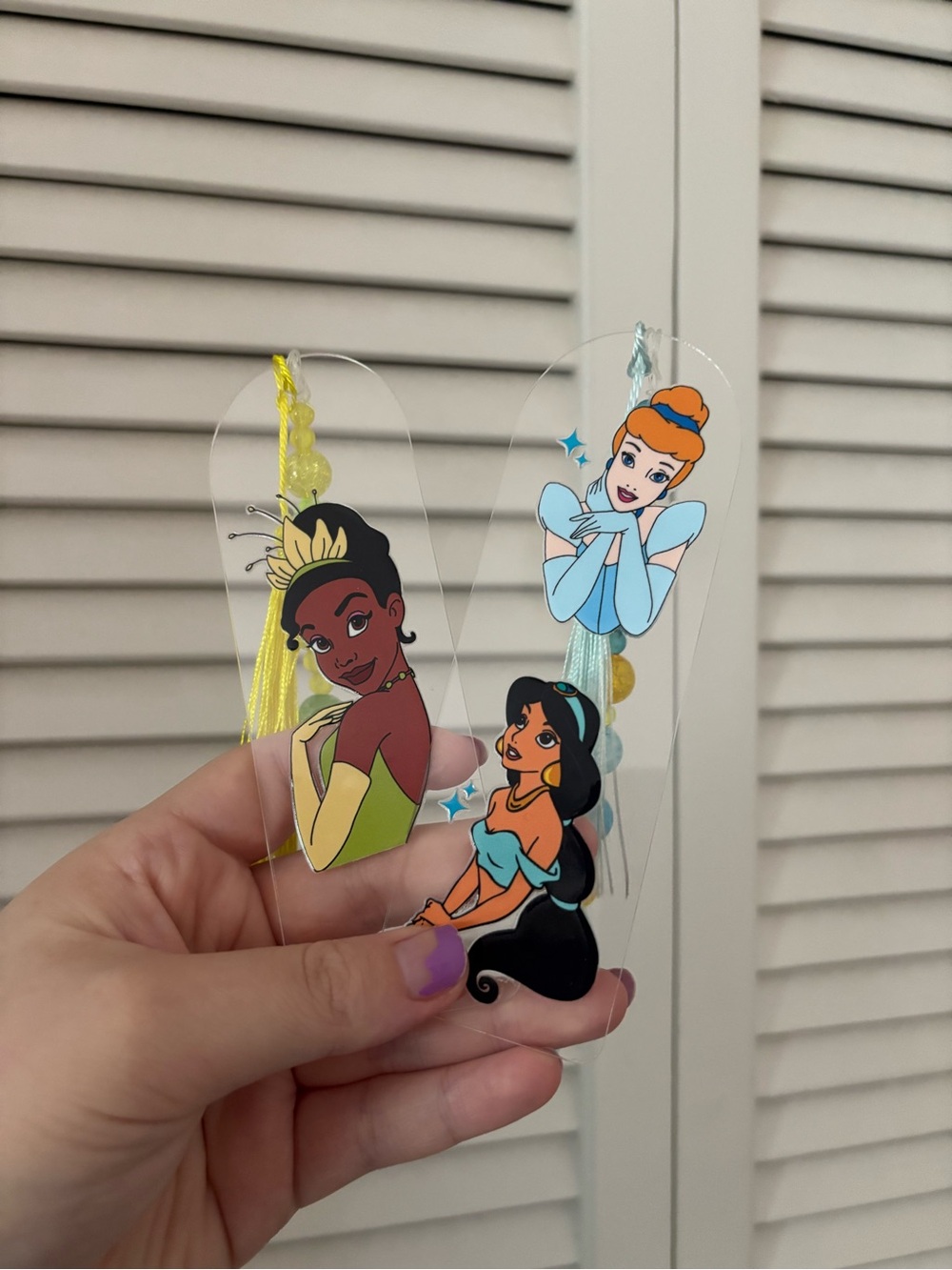 Princess fandom vibes handcrafted bookmarks-pick one